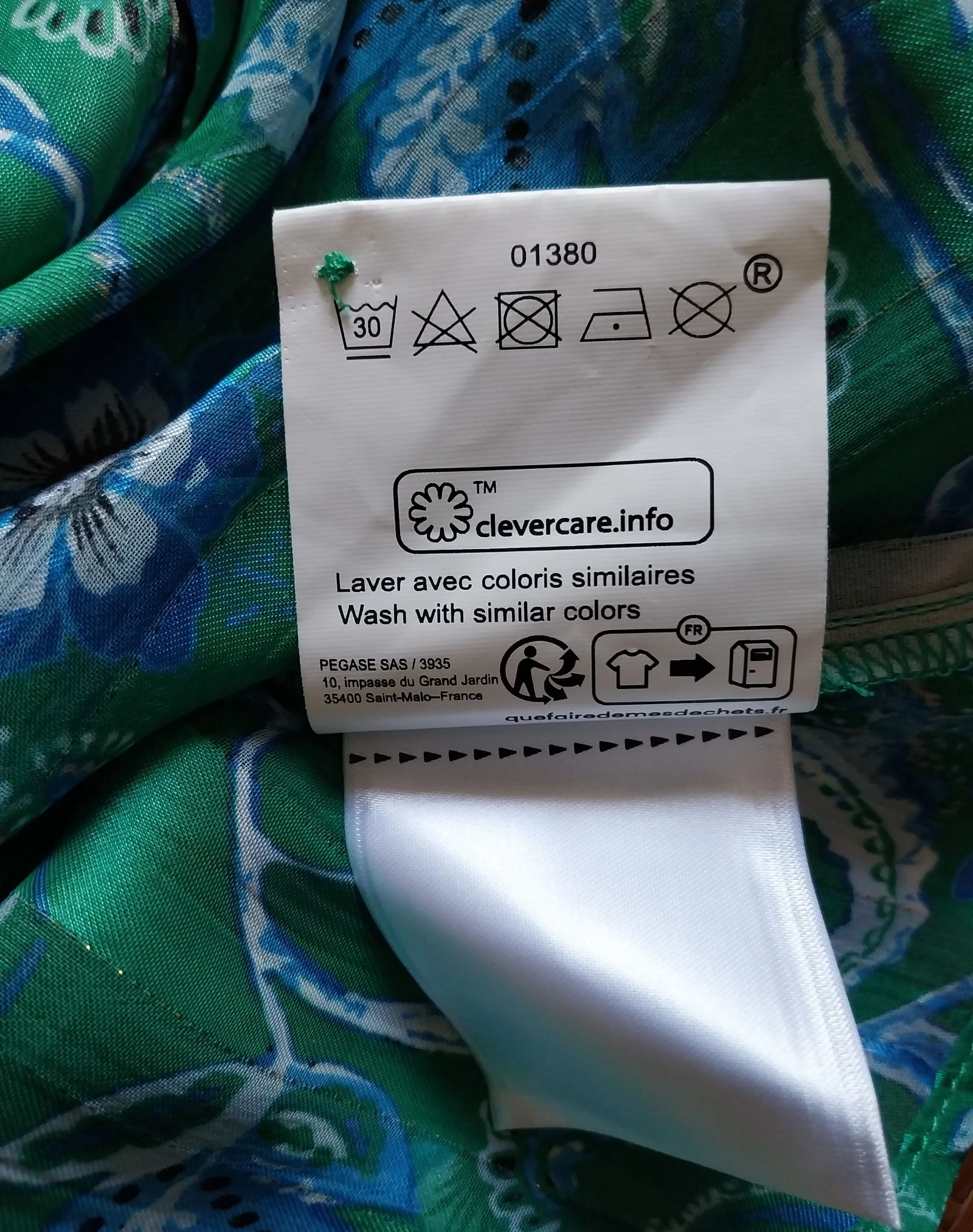 Nuevo y magnífico blusón de gasa con estampado floral LH Talla 40 – photo 9